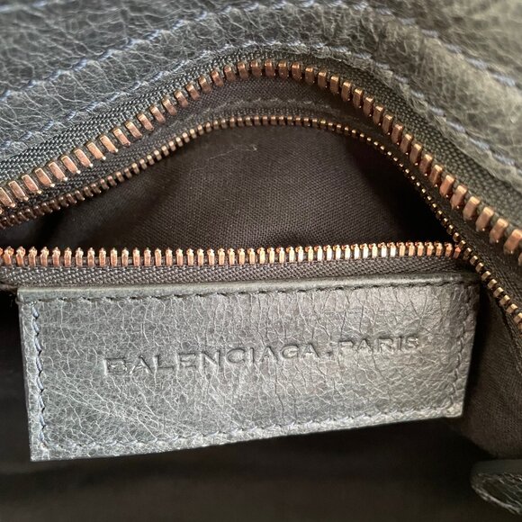 Balenciaga Giant 21 Hardware Grey/Olive Medium City Bag - Picture 6 of 8